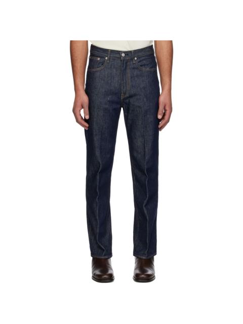 AURALEE Indigo Hard Twist Denim 5P Jeans