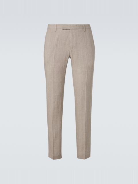 Sunspel Linen straight pants