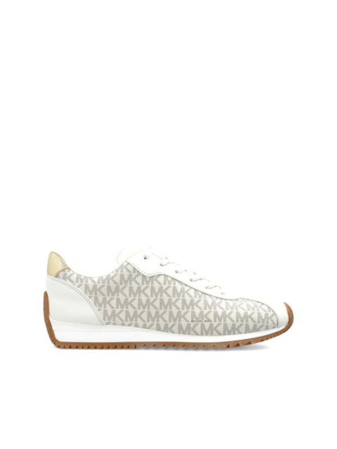 MICHAEL KORS Rhodes monogram lace-up low-top sneakers