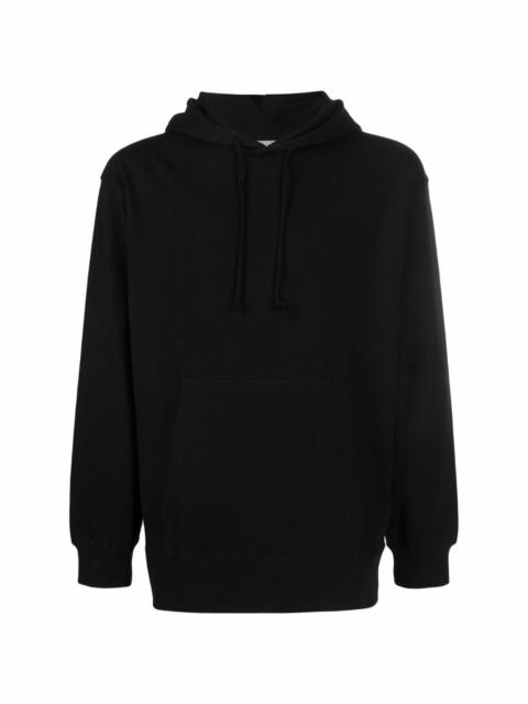 Yohji Yamamoto long-sleeve fleece hoodie