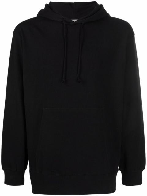 Yohji Yamamoto long-sleeve fleece hoodie