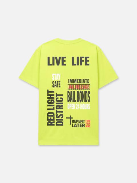 RTA LIAM SHORT SLEEVE TEE | NEON RTA UNDERGROUND