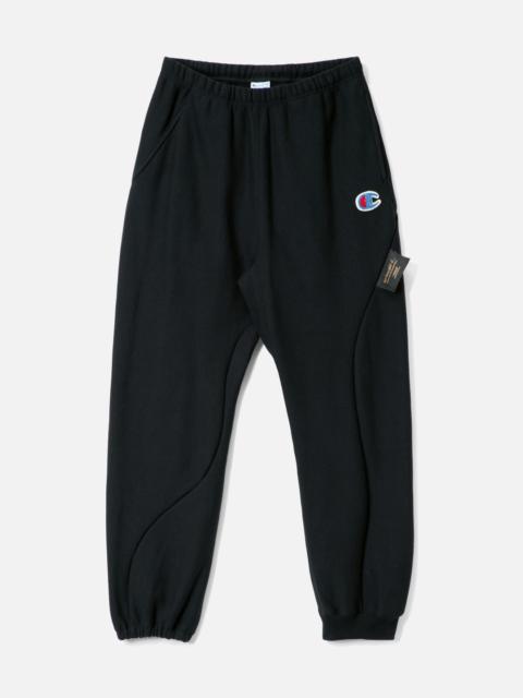 UNDERCOVER UNDERCOVER X CHAMPION UC2E1502-1 CURVED SWEATPANTS