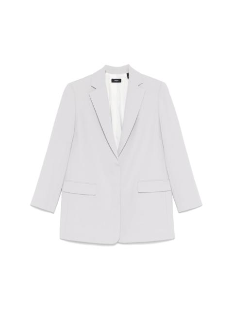 crepe blazer