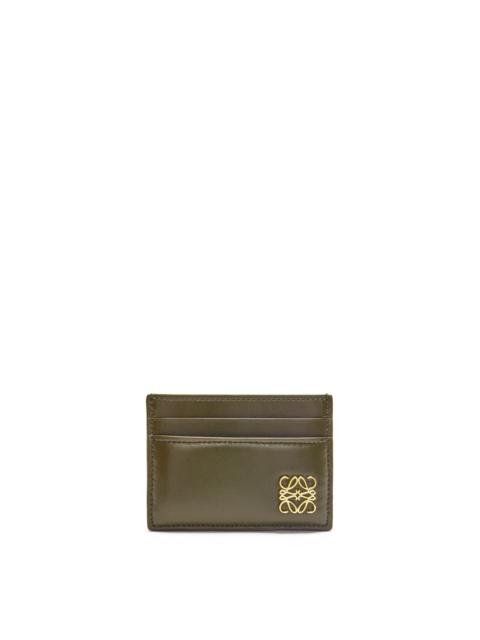 Loewe Puffer Anagram plain cardholder in shiny nappa calfskin