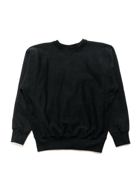 The Real McCoys MC20114 Heavyweight Crewneck Sweatshirt Black
