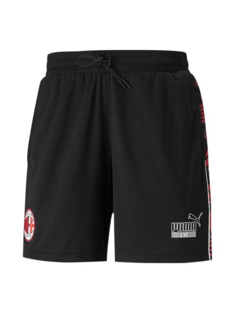PUMA PUMA AC Milan Football Heritage Shorts 'Black White Red' 765094-01