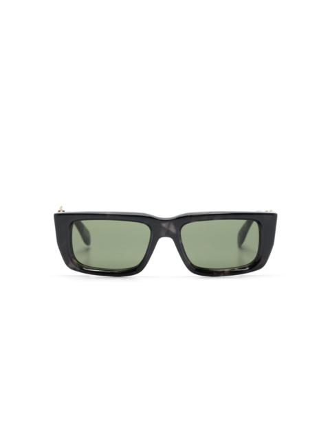 Palm Angels Milford rectangular-frame sunglasses