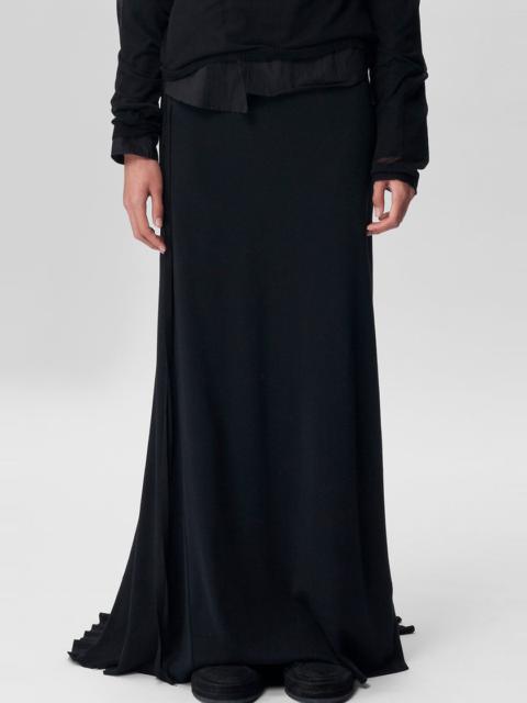 Ann Demeulemeester Vittoria X-Long Flared Skirt