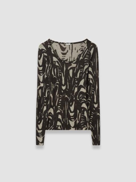 JOSEPH Villa Cashair Jacquard Top
