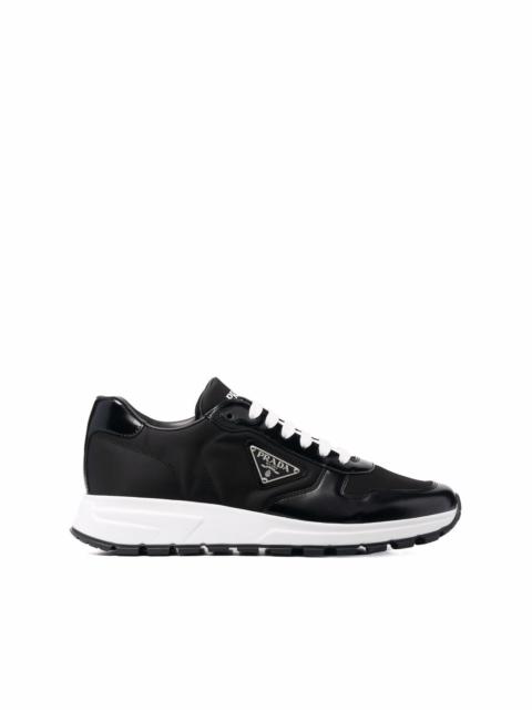 Prada Re-Nylon Triangle-logo low-top sneakers