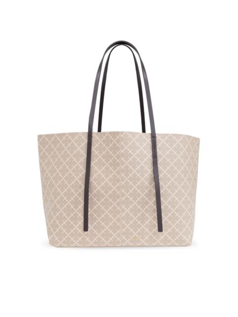 Abi printed tote bag