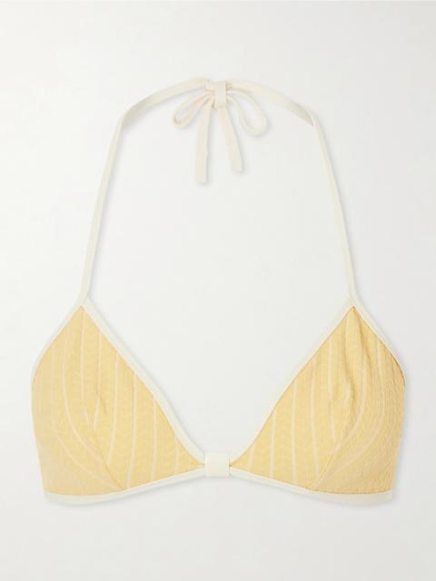 ERES Sunshine Jacquard Bikini Top