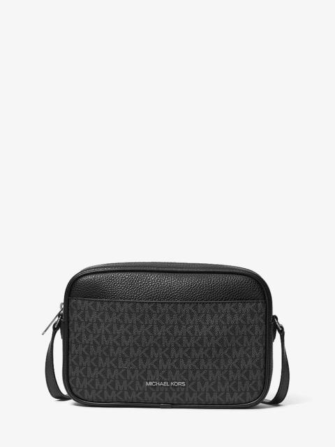 MICHAEL KORS Jet Set Travel Large Signature Logo Camera Crossbody Bag