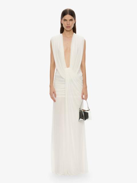 CHRISTOPHER ESBER Ripple Drape Gown