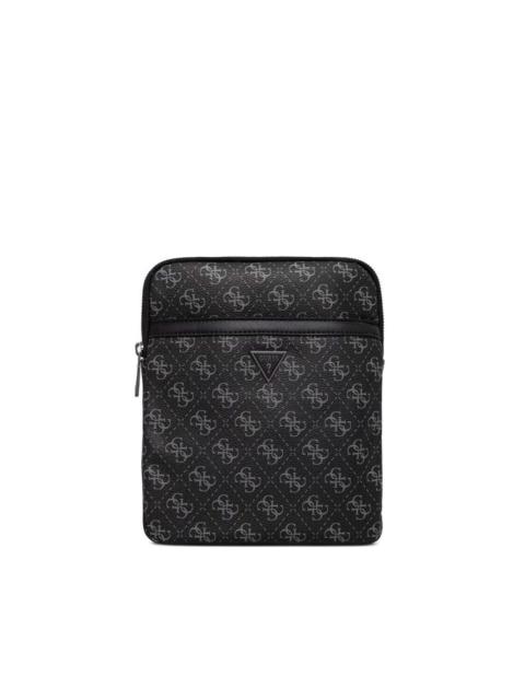 GUESS USA mini Milano monogram-print logo-plaque messenger bag