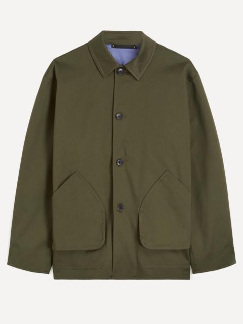 Paul Smith Khaki Stretch-Cotton Barn Jacket