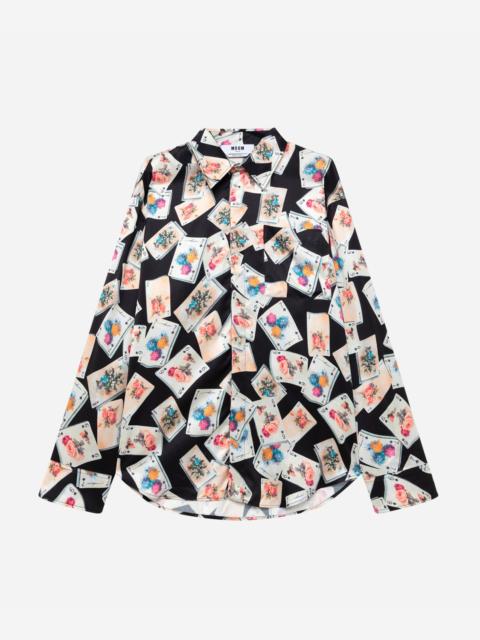 MSGM Printed shirt