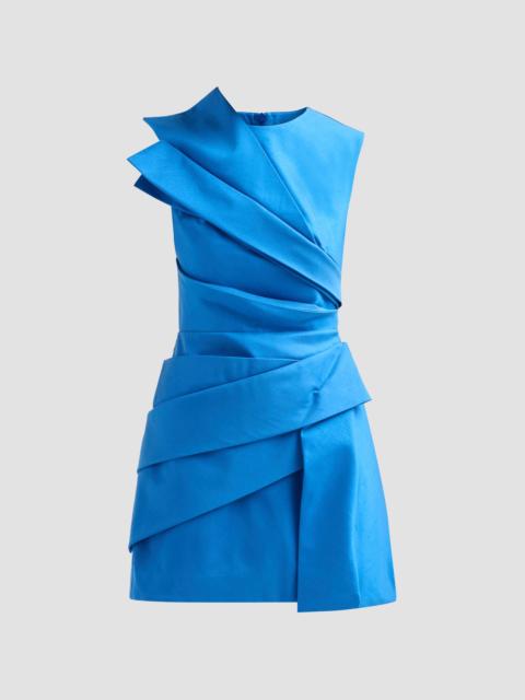 Acler Women's Kenley Gathered Sleeveless Minidress - Iris Blue