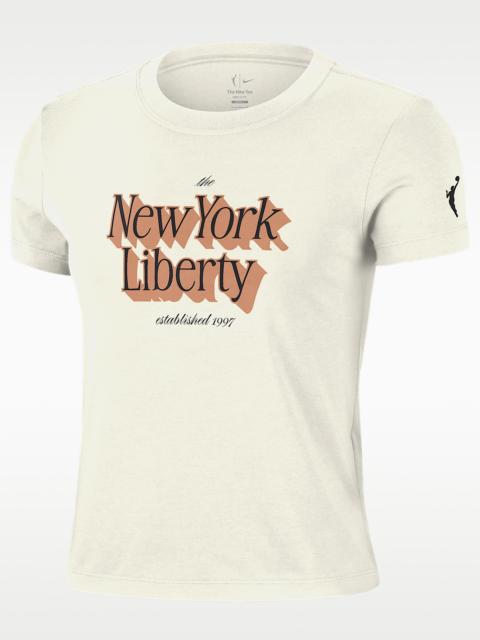 Nike New York Liberty Women's WNBA Cropped T-Shirt
