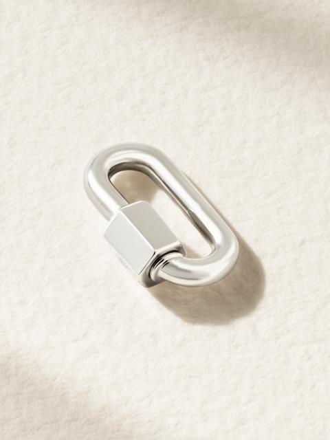 MARLA AARON Chubby Babylock 14-karat White Gold Pendant