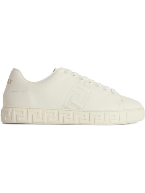 VERSACE 'GRECA' 화이트 리더