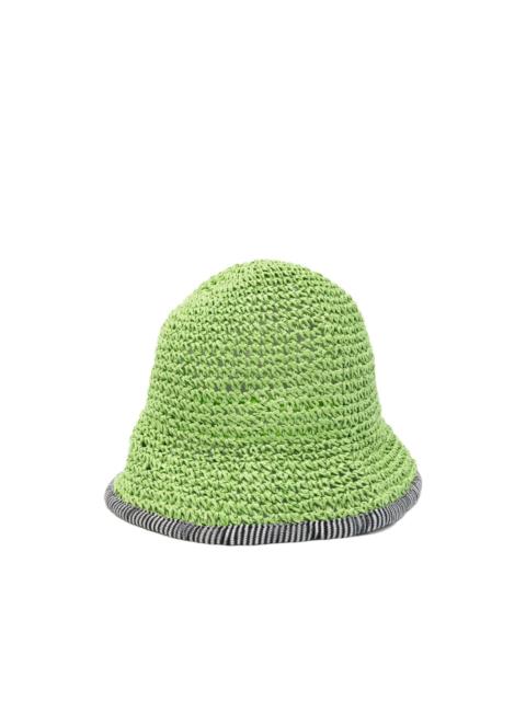 Missoni striped trim bucket hat