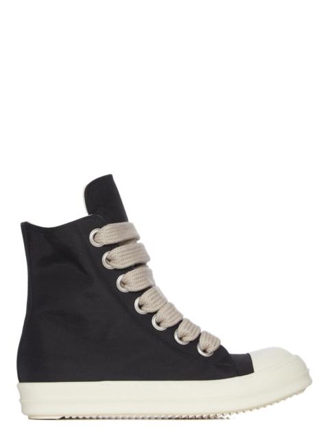 Rick Owens DRKSHDW Jumbolace Nylon-Canvas High-Top Sneakers Black