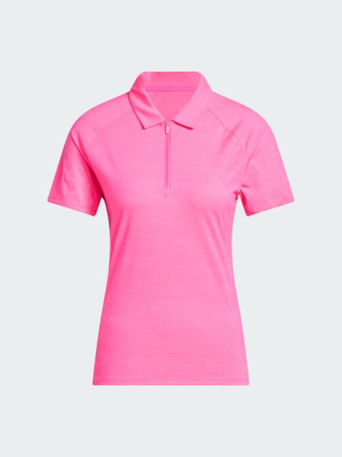 adidas Ultimate365 Heathered Twistknit Polo Shirt
