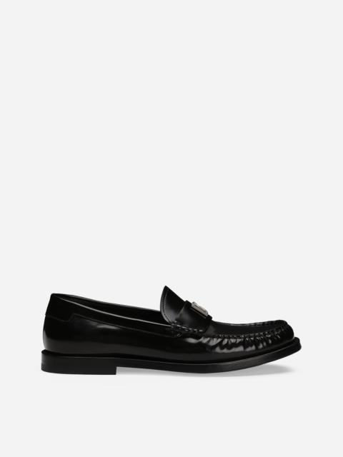 Dolce & Gabbana Polished calfskin loafers