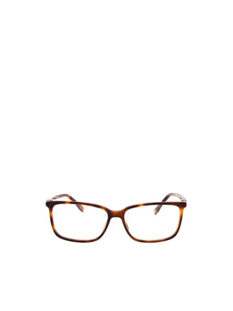 BOSS rectangle-frame glasses
