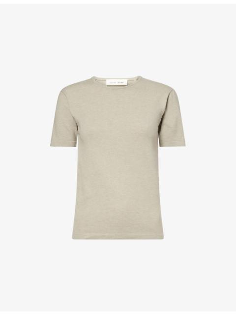 ESSENTIALS Slim-Fit Classic Stretch-Rib T-Shirt