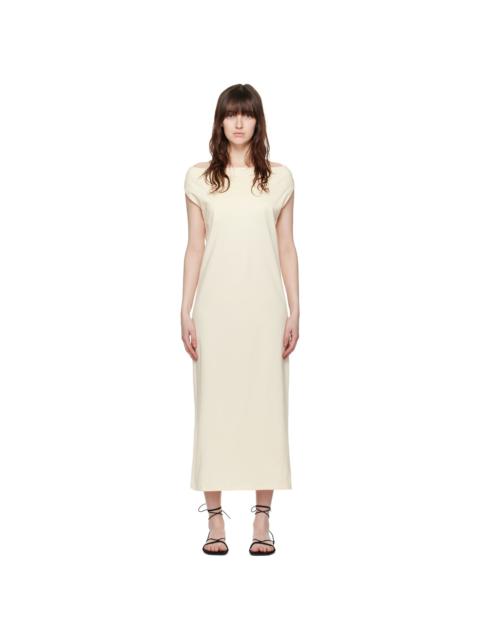 Loulou de Saison Beige Martial Maxi Dress