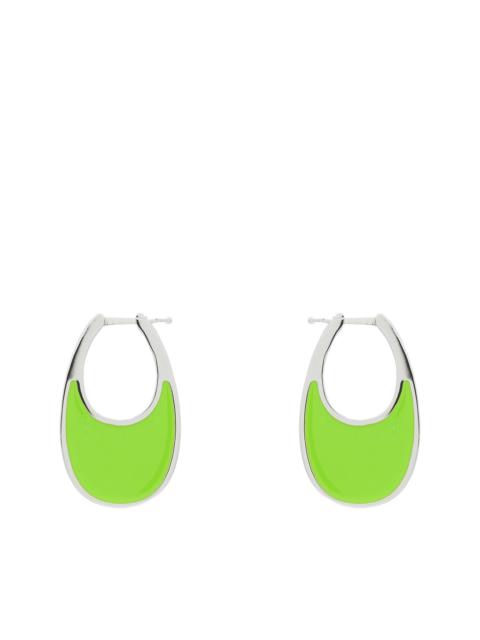 COPERNI Lacquered Swipe Small Earrings