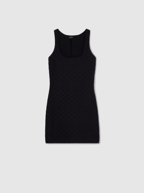 GUCCI GG jersey jacquard dress