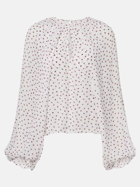 DOROTHEE SCHUMACHER Dancing Dots blouse