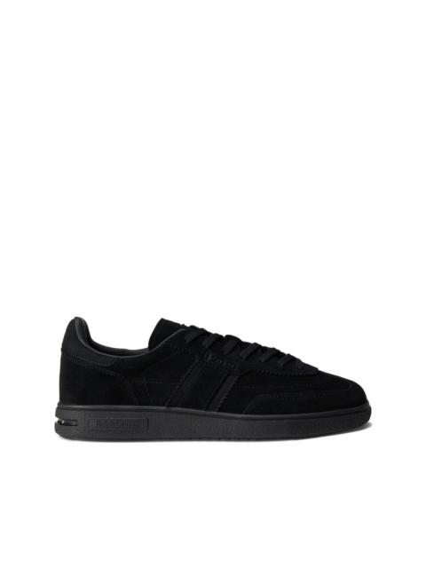 Polo Ralph Lauren logo-detail suede sneakers