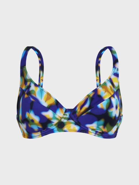 Vilebrequin WOMEN UNDERWIRE BIKINI TOP FRANGIPANIER TROUBLE