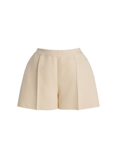 HIGH SPORT Exclusive Savannah Cotton-Blend Shorts ivory