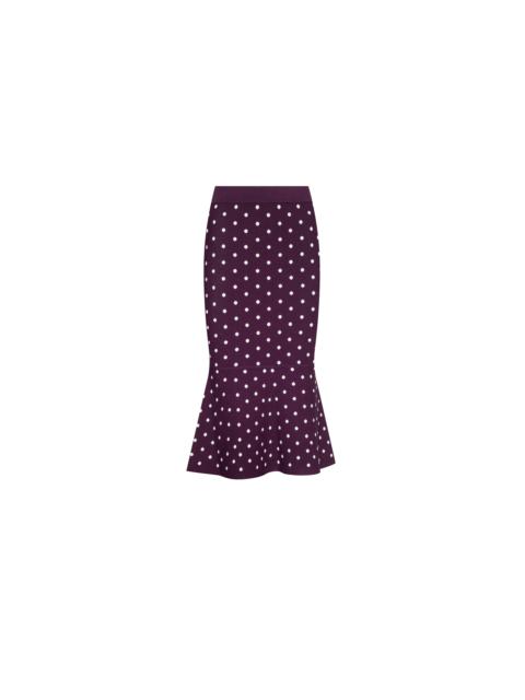 L'AGENCE Mae Knit Flare Skirt