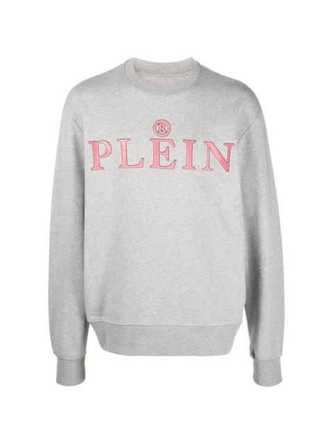 PHILIPP PLEIN logo-print cotton sweatshirt