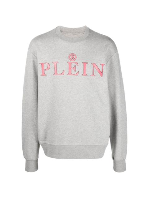 logo-print cotton sweatshirt