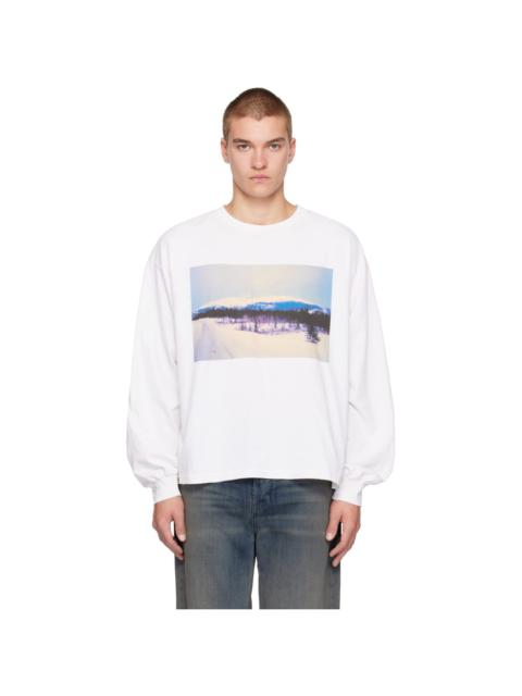 AlLEXANDER DIGENOVA White 'Small' T-shirt