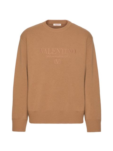 Valentino logo-embroidered sweater