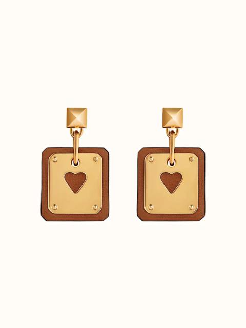 Hermès As de Coeur earrings