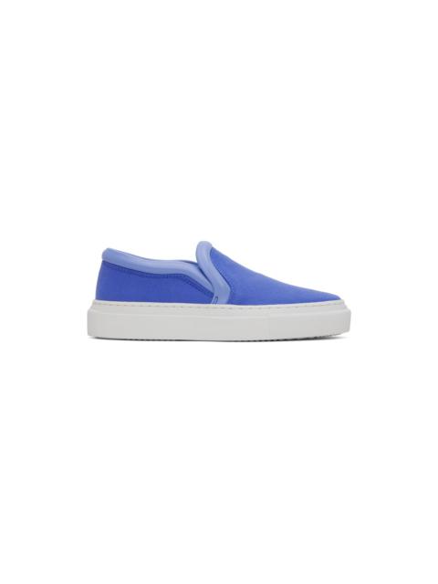 Blue Bumper-Tube Slip-On Sneakers