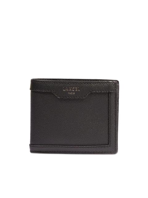LANCEL compact leather wallet