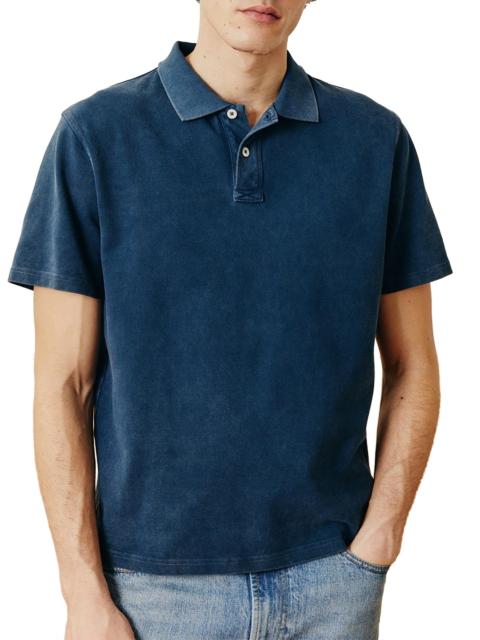 Corridor Men's Piqué Polo Shirt - Navy