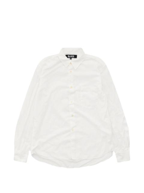 BLACK COMME des GARÇONS patch-pocket shirt
