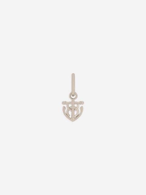 single stud earring with “Marina” anchor